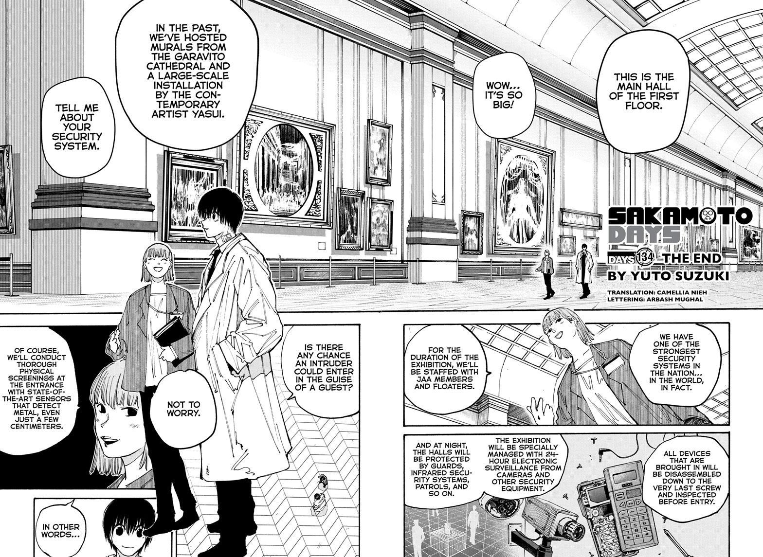 SAKAMOTO DAYS Chap 134 - Next Chap 135