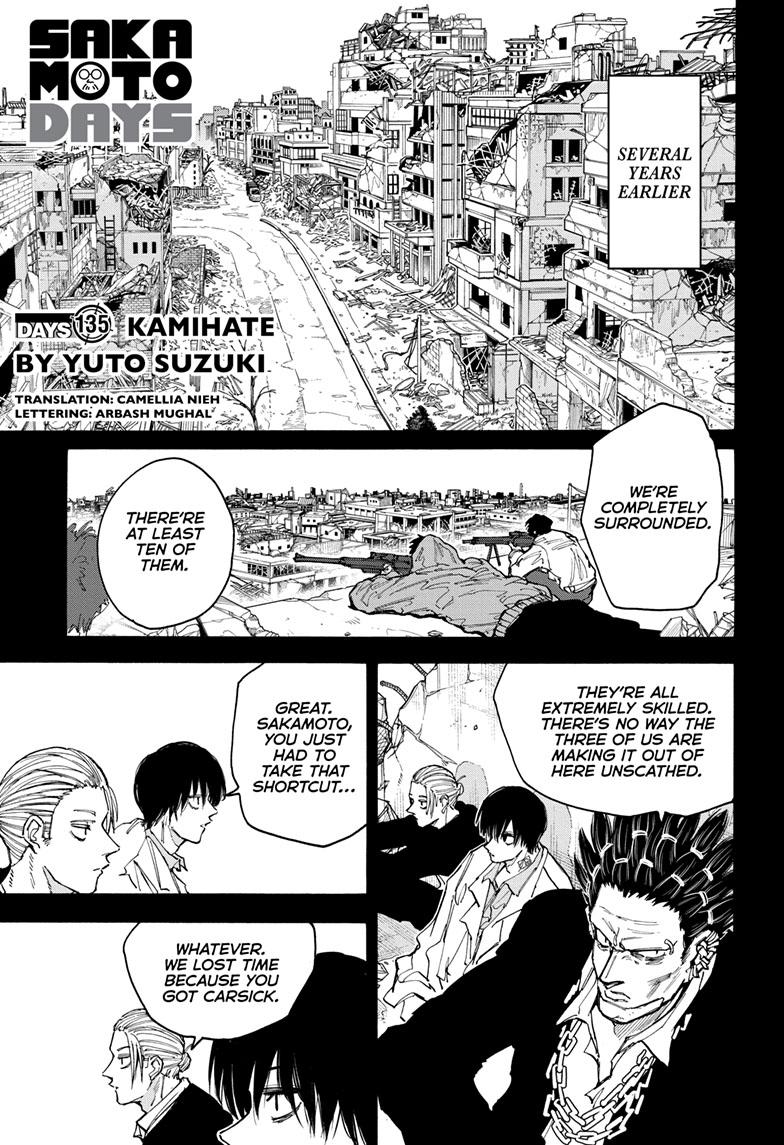 SAKAMOTO DAYS English Chap 135 - Next Chap 136
