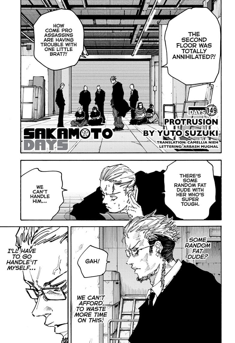 SAKAMOTO DAYS Chap 149 - Next Chap 150