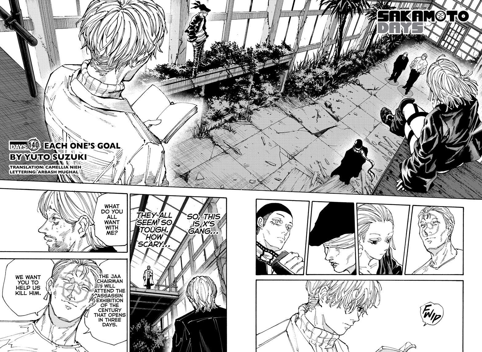 SAKAMOTO DAYS Chap 140 - Next Chap 141