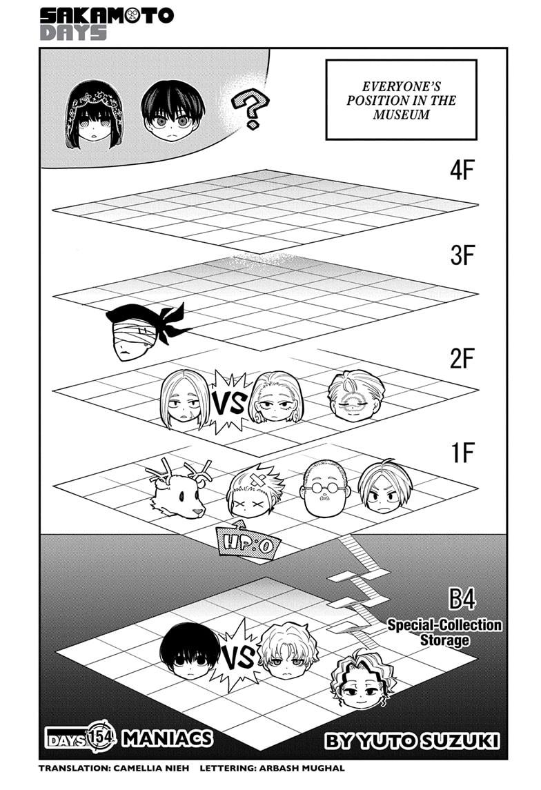 SAKAMOTO DAYS English Chap 154 - Next Chap 155