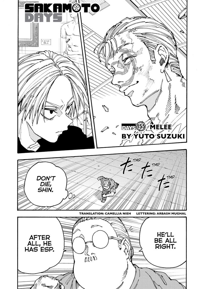 SAKAMOTO DAYS English Chap 155 - Next Chap 156