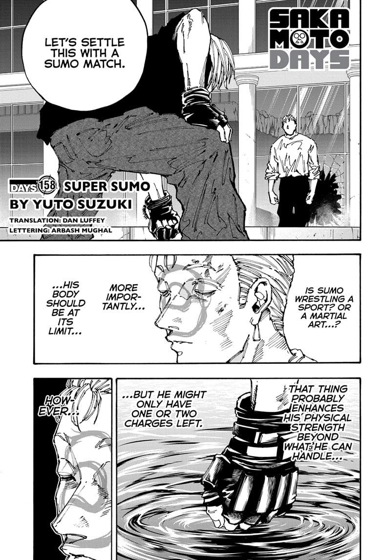 SAKAMOTO DAYS Chap 158 - Next Chap 159