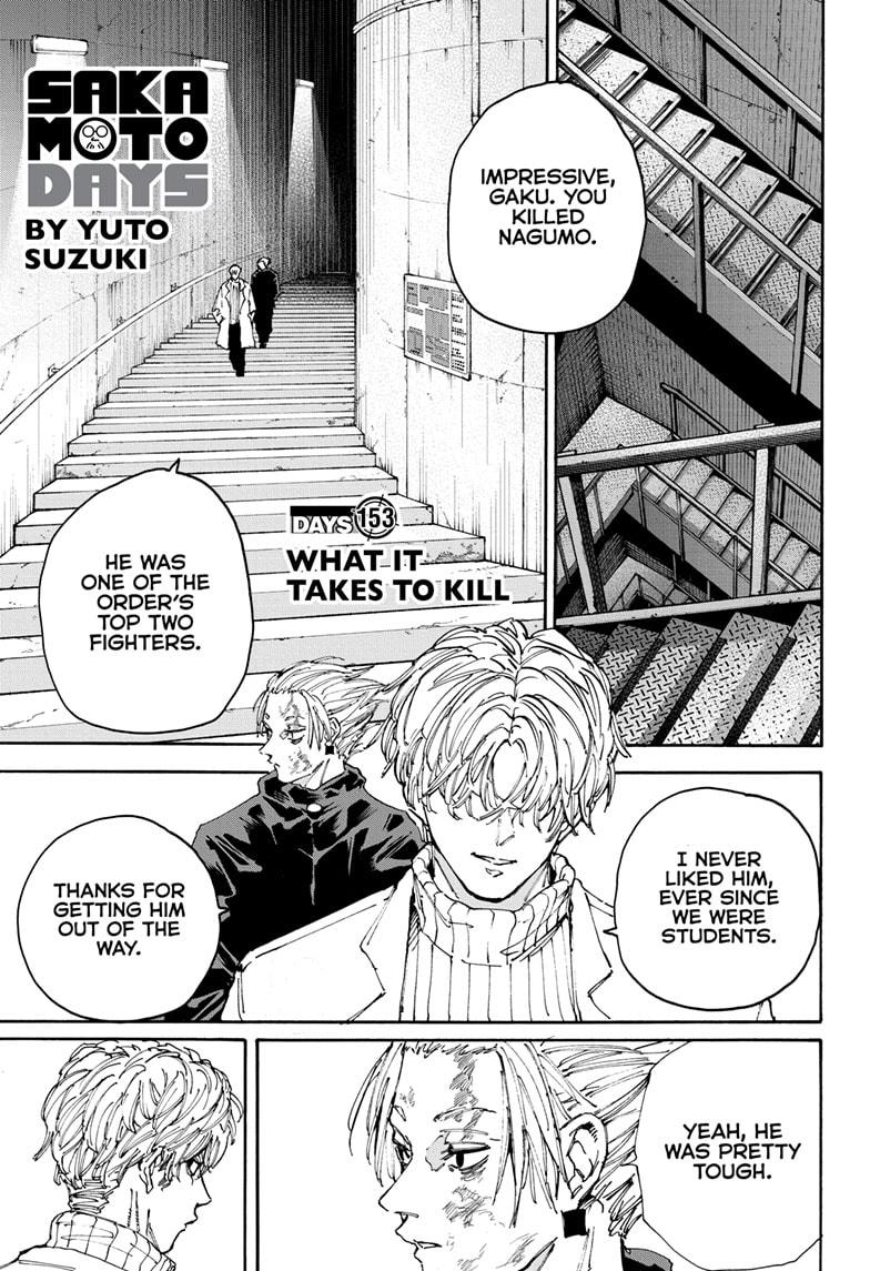 SAKAMOTO DAYS English Chap 153 - Next Chap 154