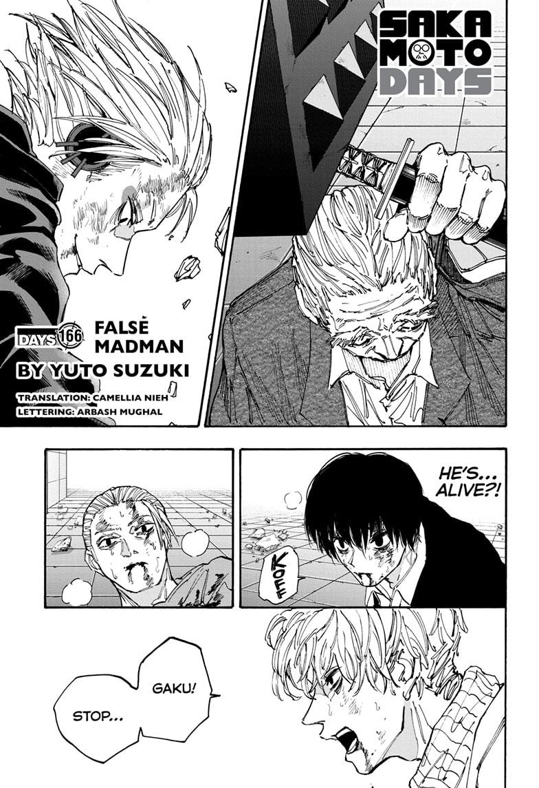 SAKAMOTO DAYS Chap 166 - Next Chap 167