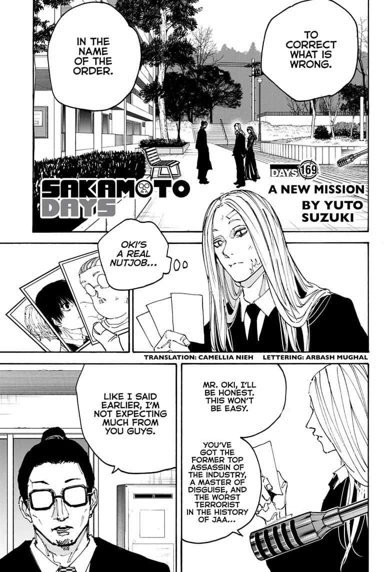 SAKAMOTO DAYS Chap 169 - Next Chap 170