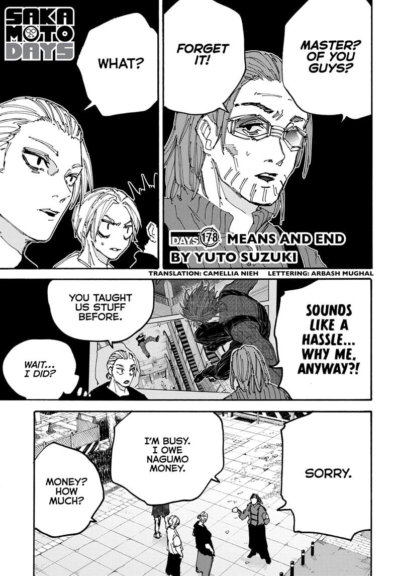 SAKAMOTO DAYS Chap 178 - Next Chap 179