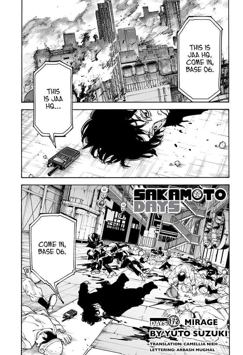 SAKAMOTO DAYS Chap 172 - Next Chap 173