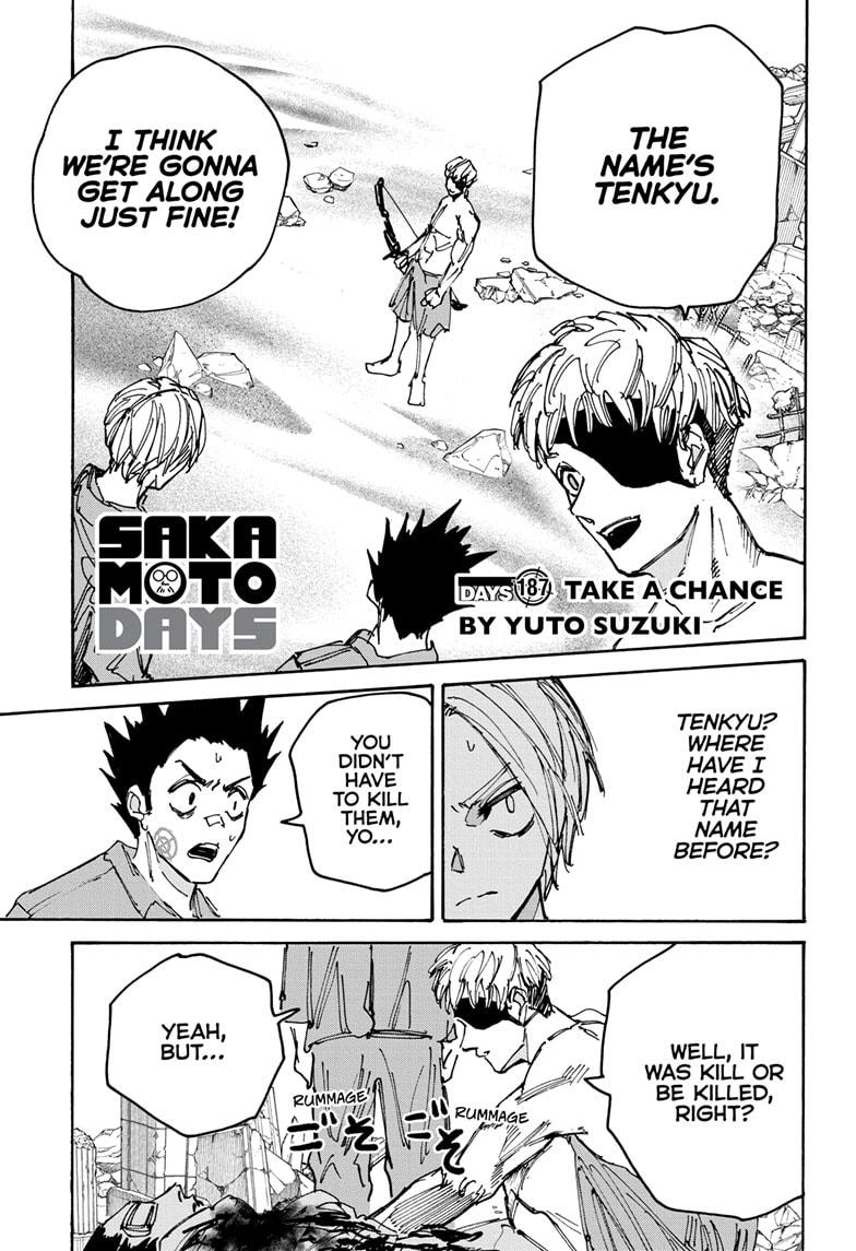 SAKAMOTO DAYS Chap 187 - Next Chap 188