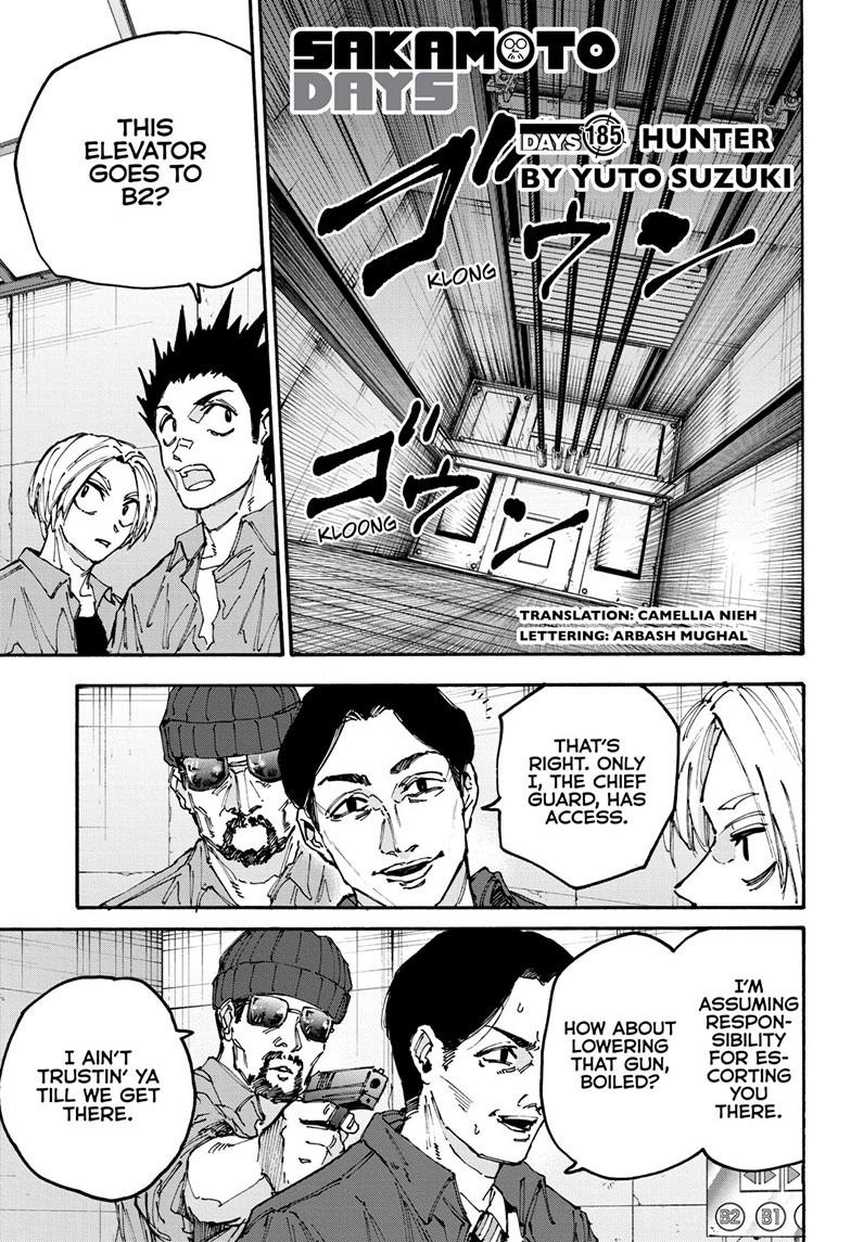 SAKAMOTO DAYS Chap 185 - Next Chap 186