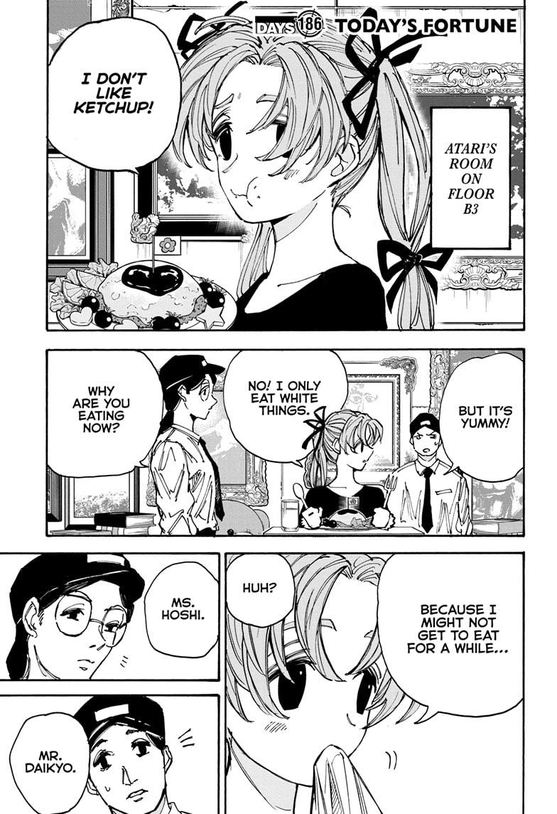 SAKAMOTO DAYS Chap 186 - Next Chap 187