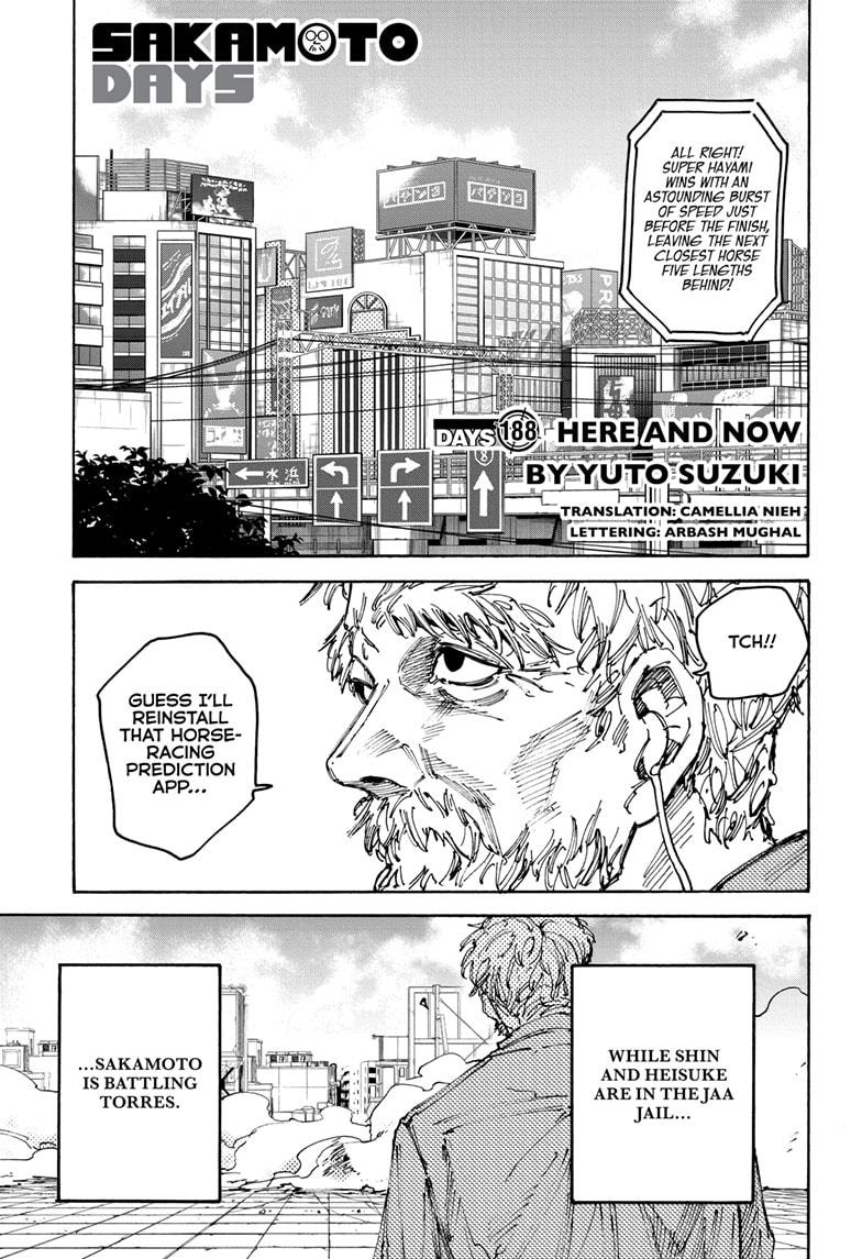 SAKAMOTO DAYS Chap 188 - Next Chap 189