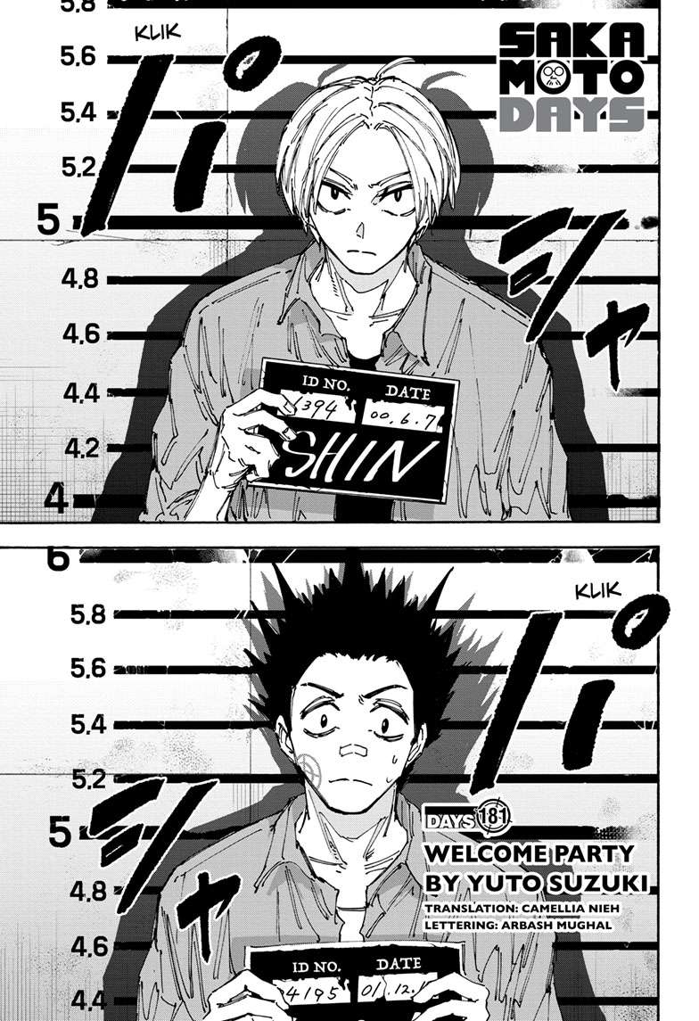SAKAMOTO DAYS Chap 181 - Next Chap 182