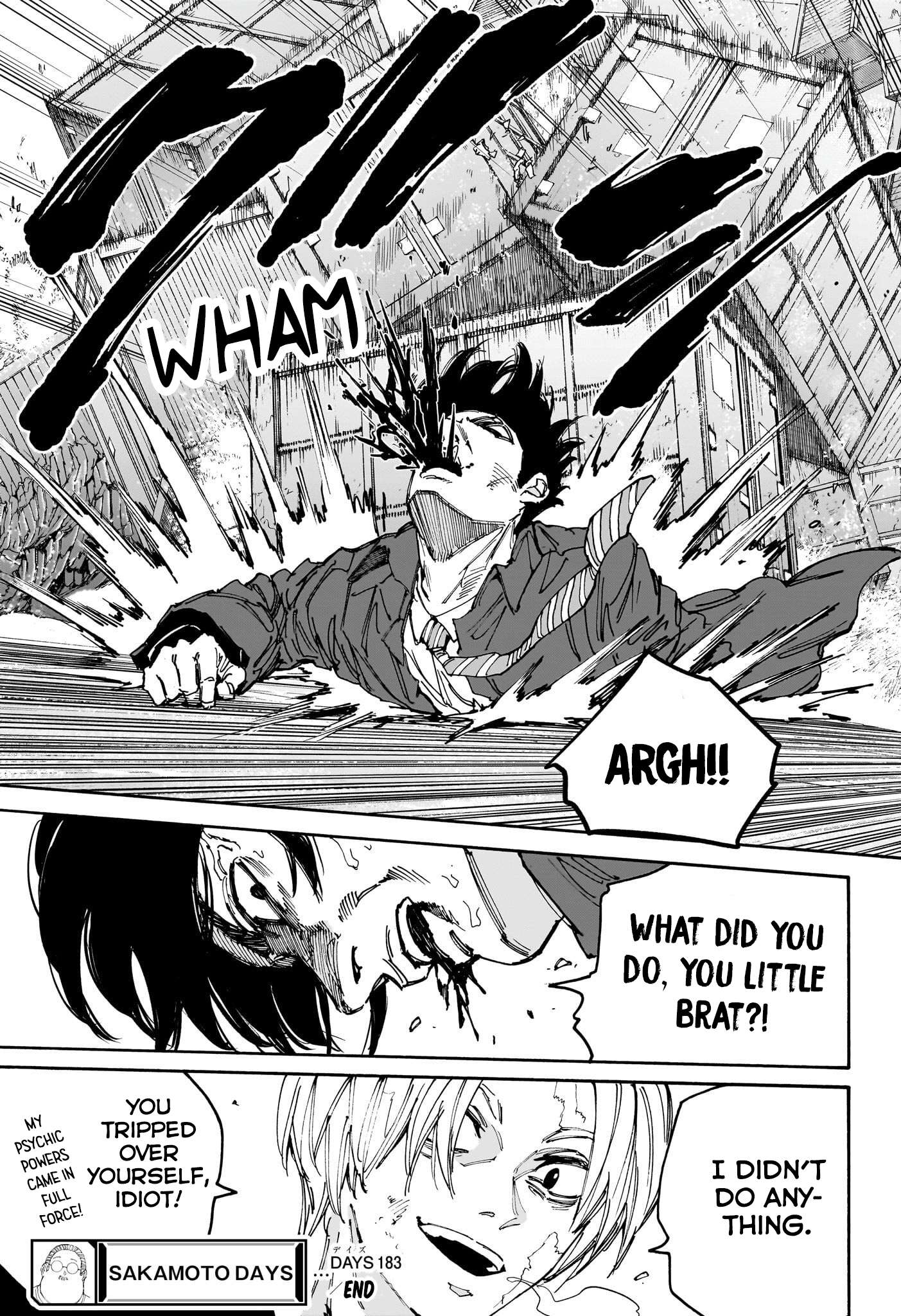 SAKAMOTO DAYS Chap 183 - Next Chap 184