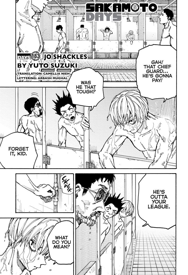 SAKAMOTO DAYS English Chap 183 - Next Chap 184