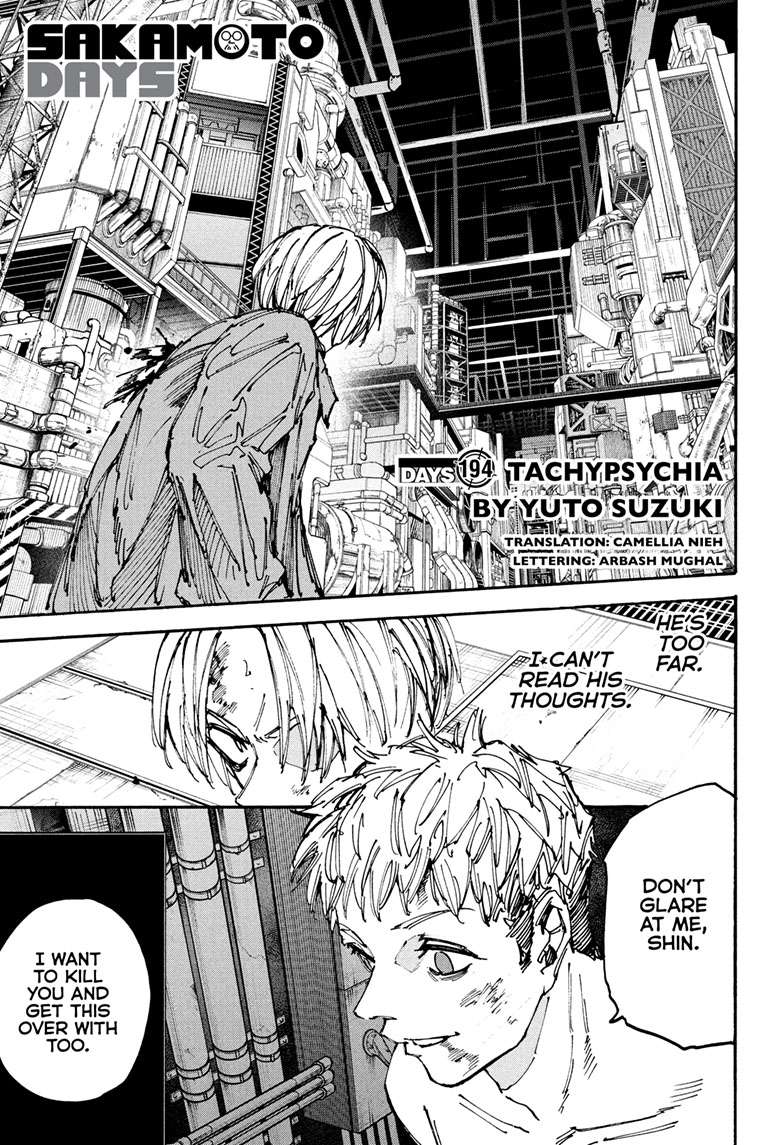 SAKAMOTO DAYS Chap 194 - Next Chap 195