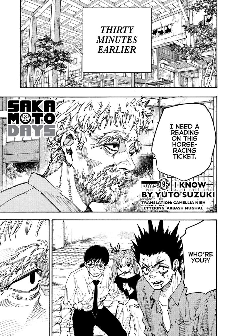 SAKAMOTO DAYS English Chap 195 - Next Chap 196