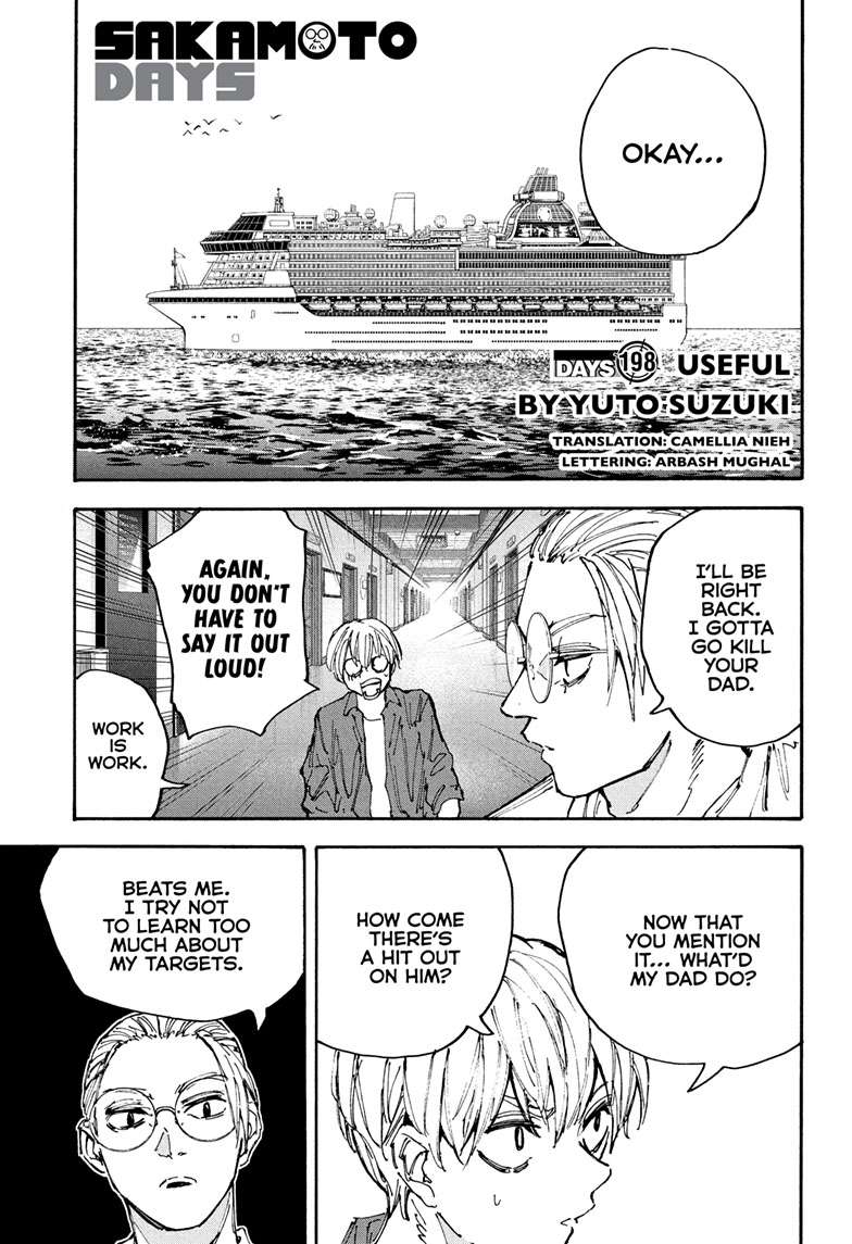 SAKAMOTO DAYS Chap 198 - Next Chap 199