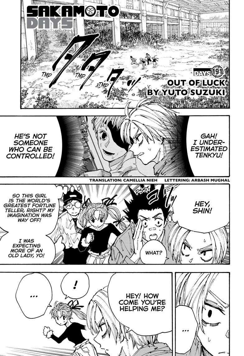 SAKAMOTO DAYS Chap 191 - Next Chap 192