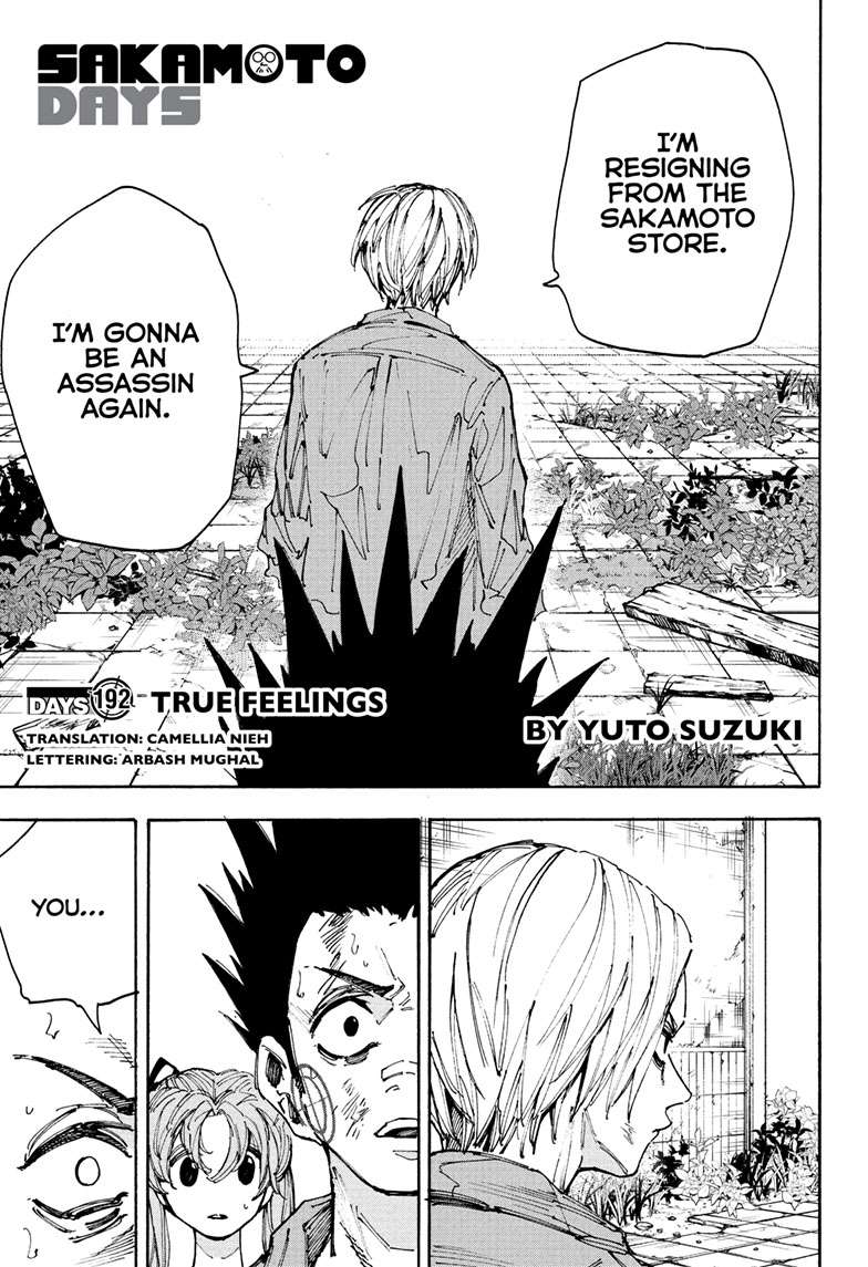 SAKAMOTO DAYS Chap 192 - Next Chap 193