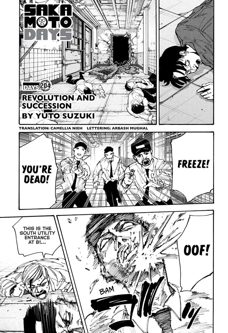 SAKAMOTO DAYS Chap 204 - Next Chap 205