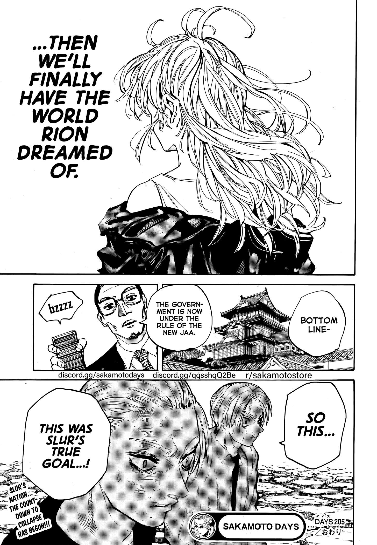 SAKAMOTO DAYS Chap 205 - Next Chap 206