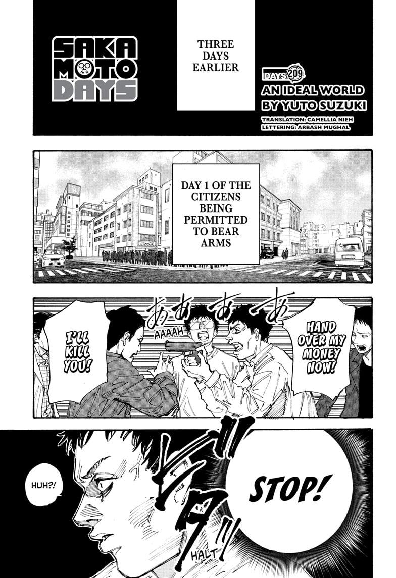 SAKAMOTO DAYS Chap 209 - Next Chap 210