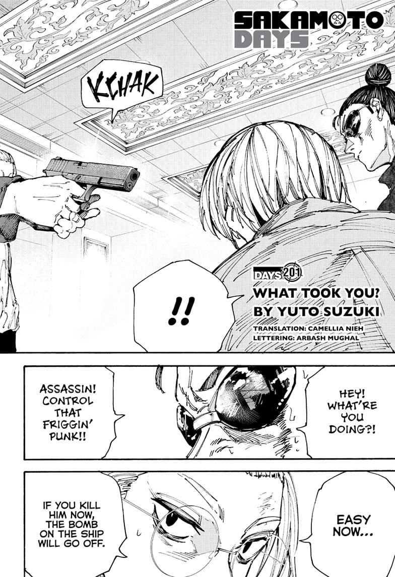 SAKAMOTO DAYS Chap 201 - Next Chap 202