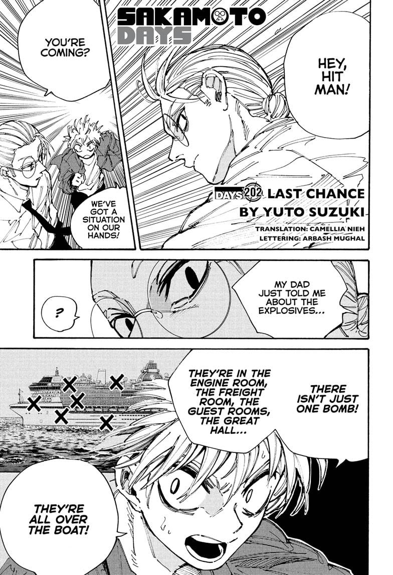 SAKAMOTO DAYS Chap 202 - Next Chap 203