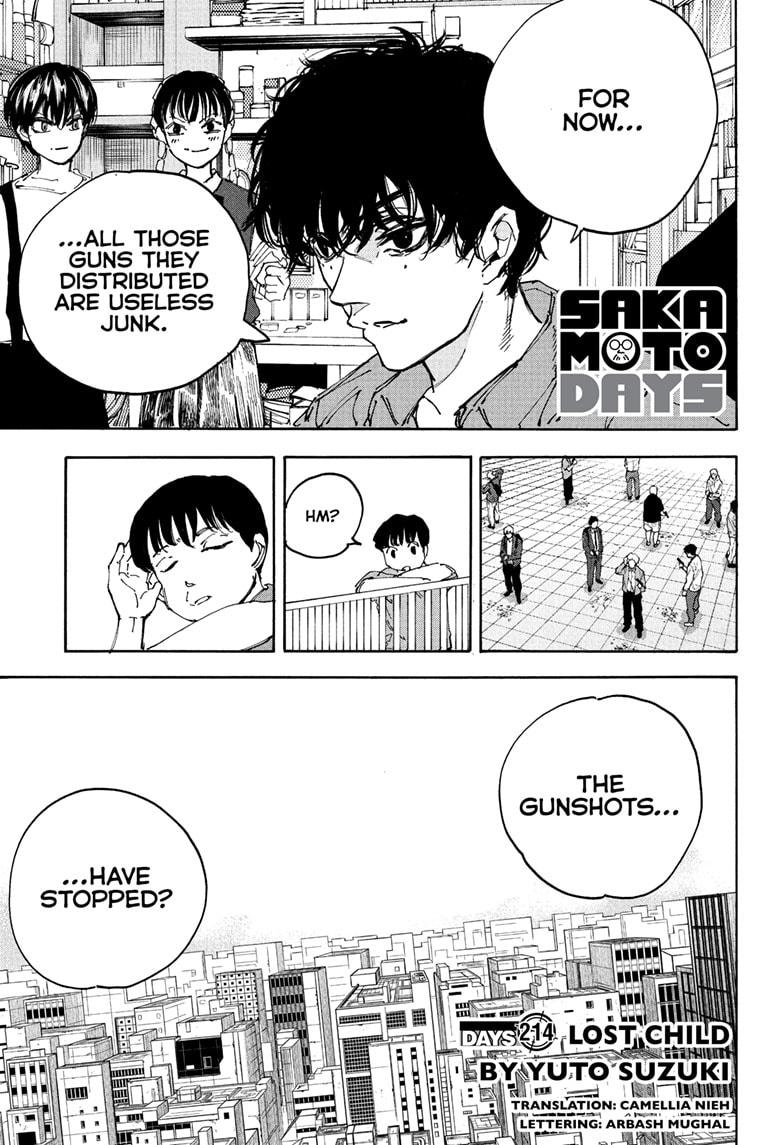 SAKAMOTO DAYS Chap 214 - Next Chap 215