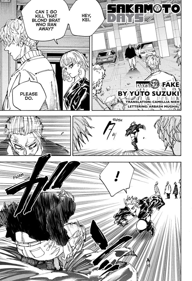 SAKAMOTO DAYS English Chap 219 - Next Chap 220