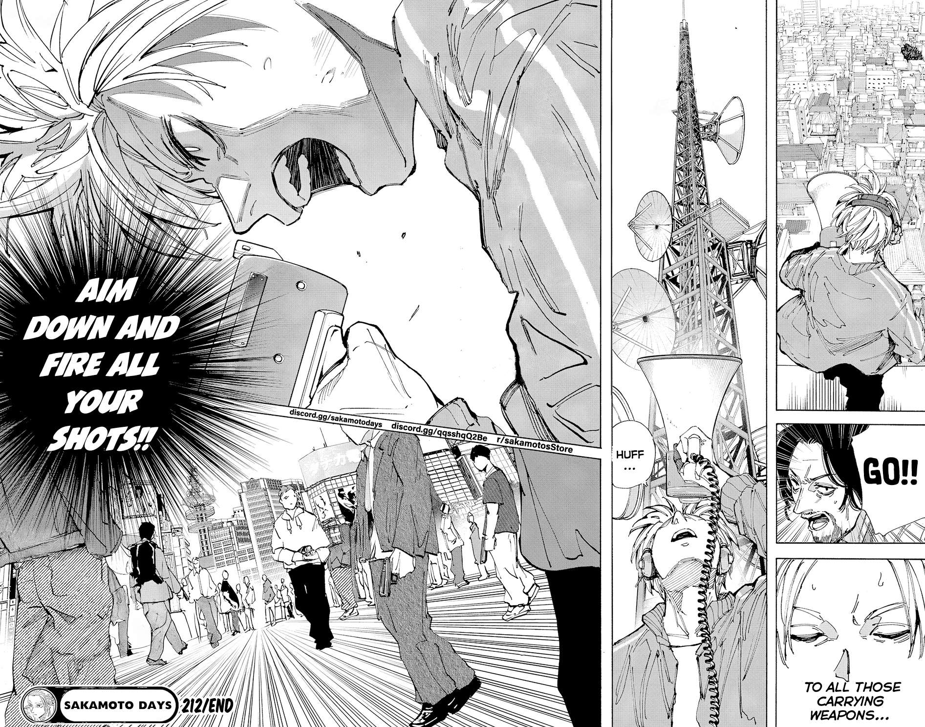 SAKAMOTO DAYS Chap 212 - Next Chap 213