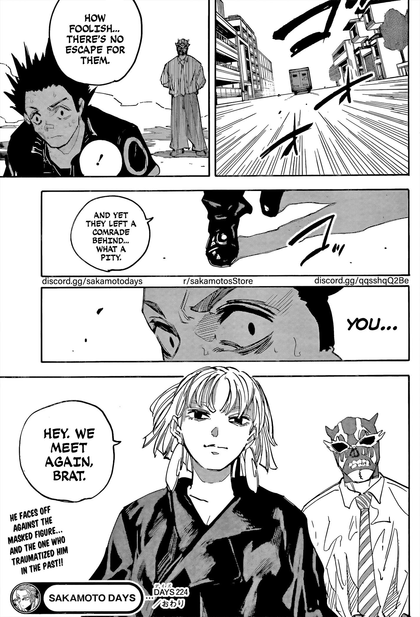 SAKAMOTO DAYS Chap 224 - Next Chap 225