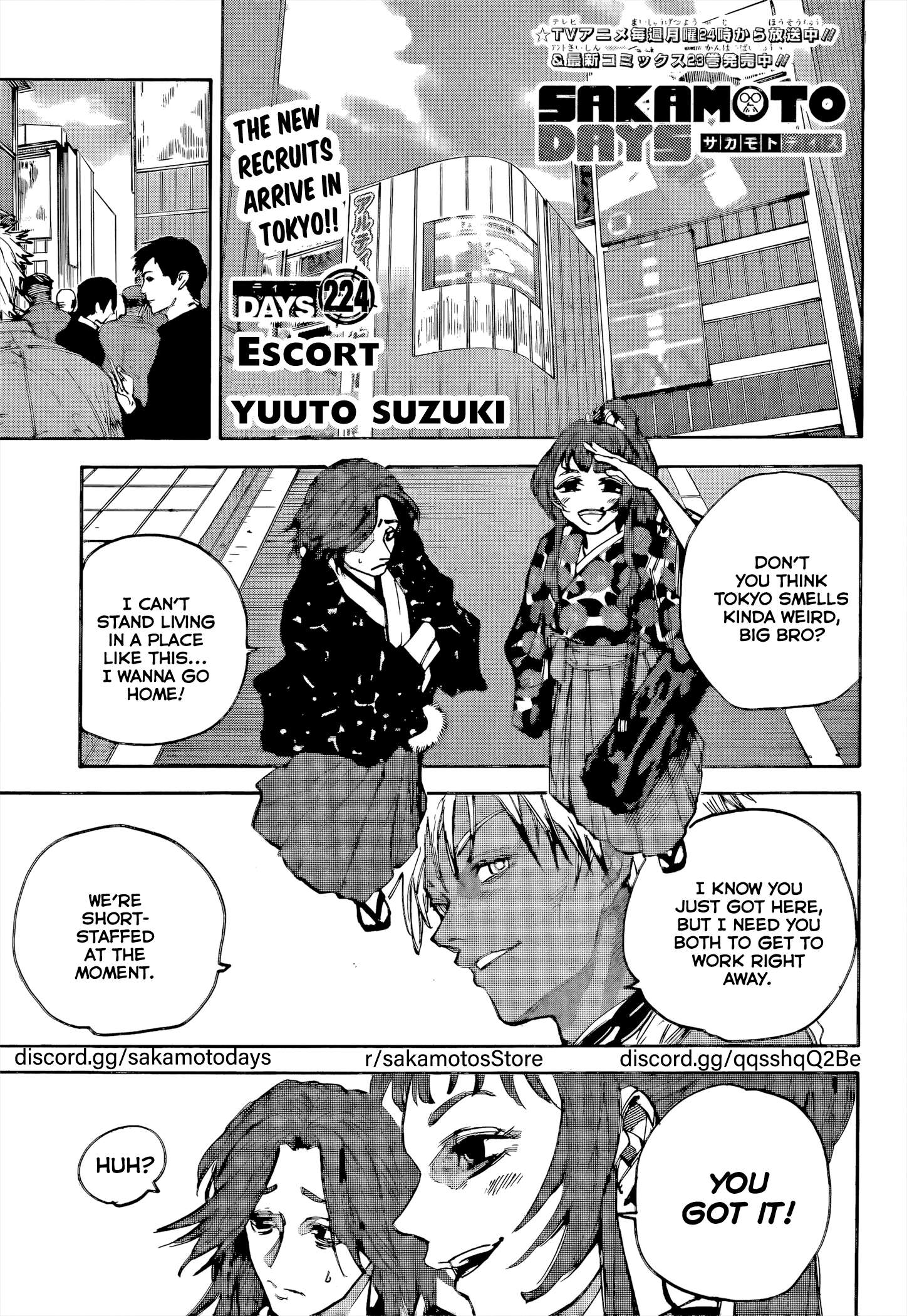 SAKAMOTO DAYS Chap 224 - Next Chap 225