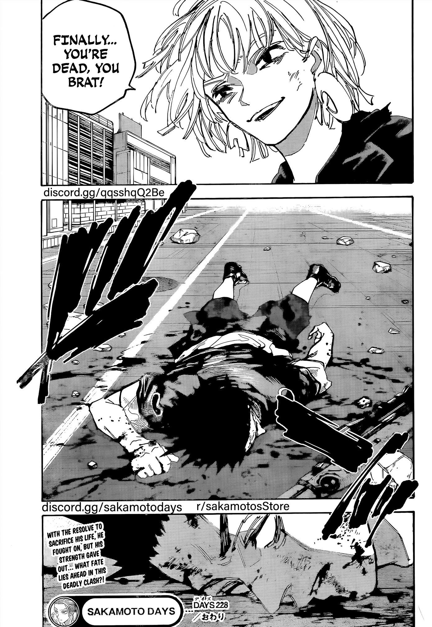 SAKAMOTO DAYS Chap 228 - Next Chap 229