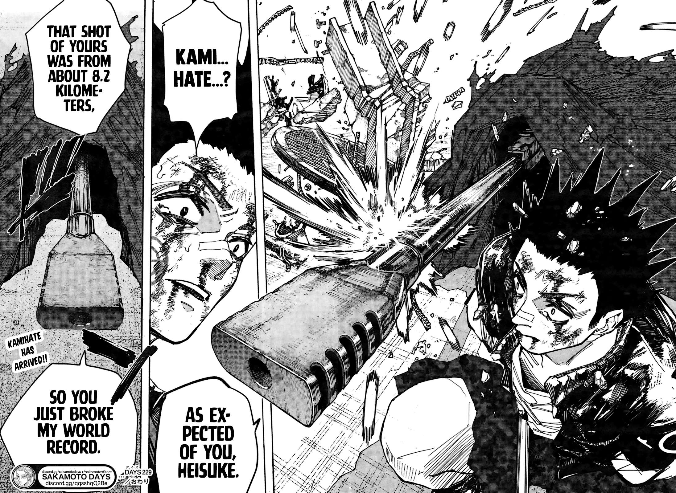 SAKAMOTO DAYS Chap 229 - Next Chap 230