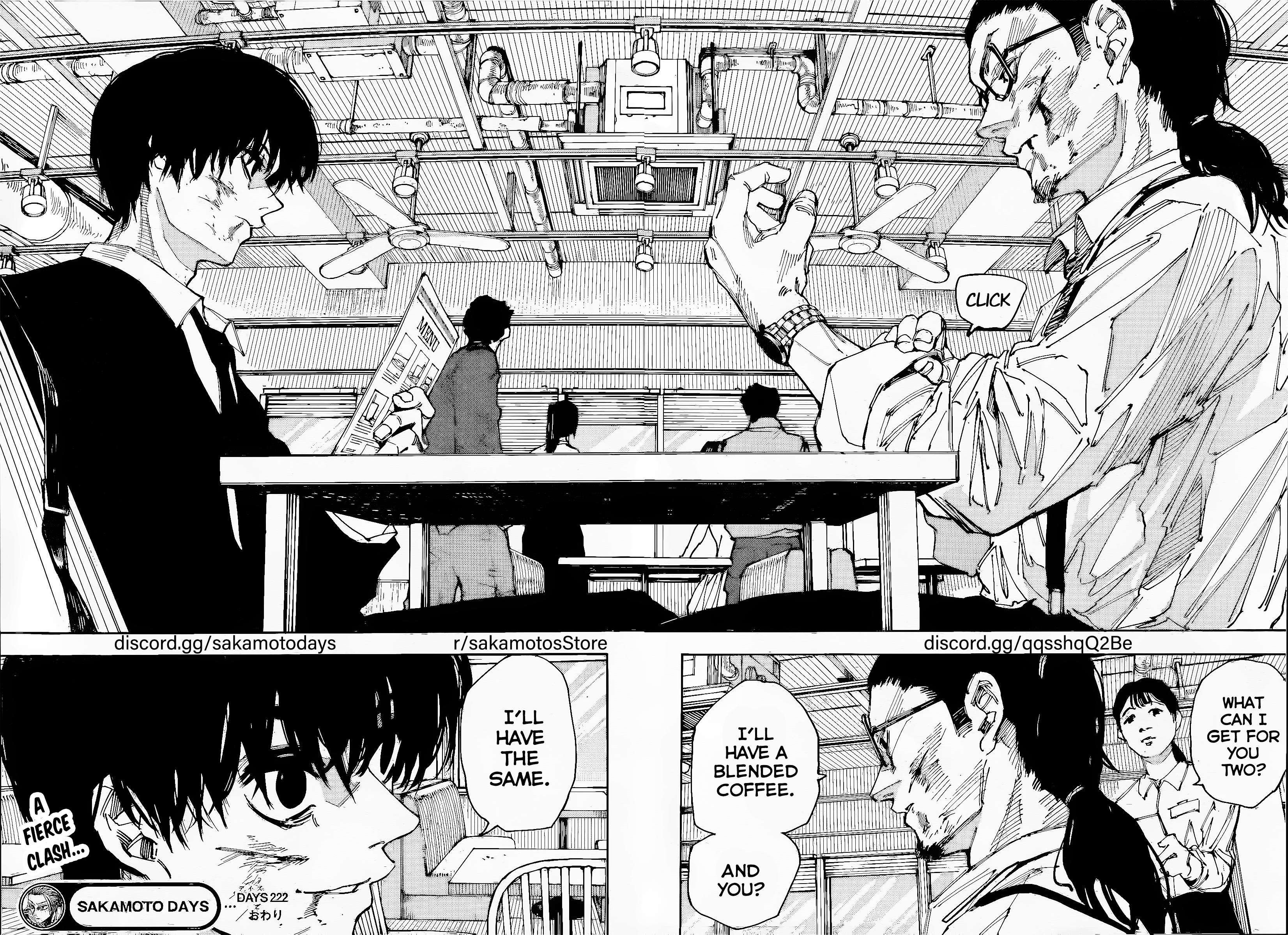 SAKAMOTO DAYS Chap 222 - Next Chap 223