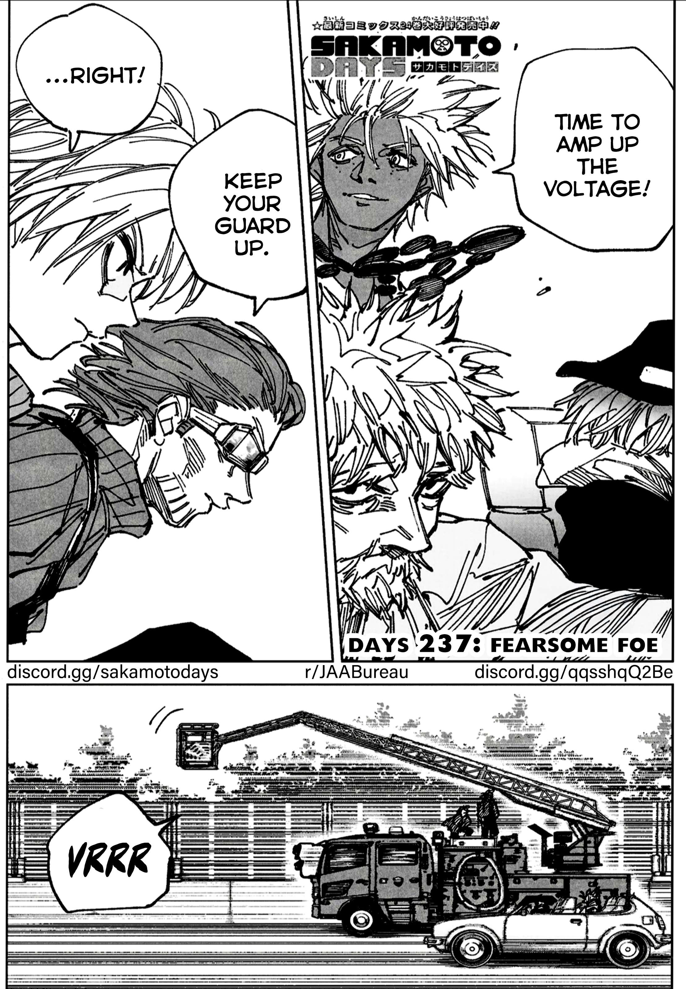SAKAMOTO DAYS Chap 237 - Next Chap 238