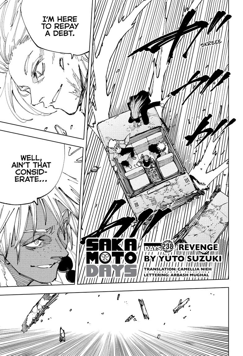 SAKAMOTO DAYS English Chap 238 - Next Chap 239