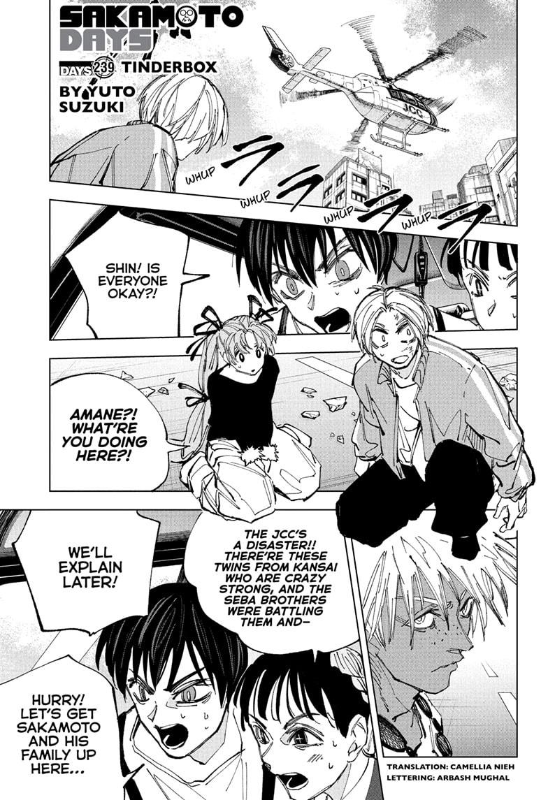 SAKAMOTO DAYS English Chap 239 - Next Chap 240