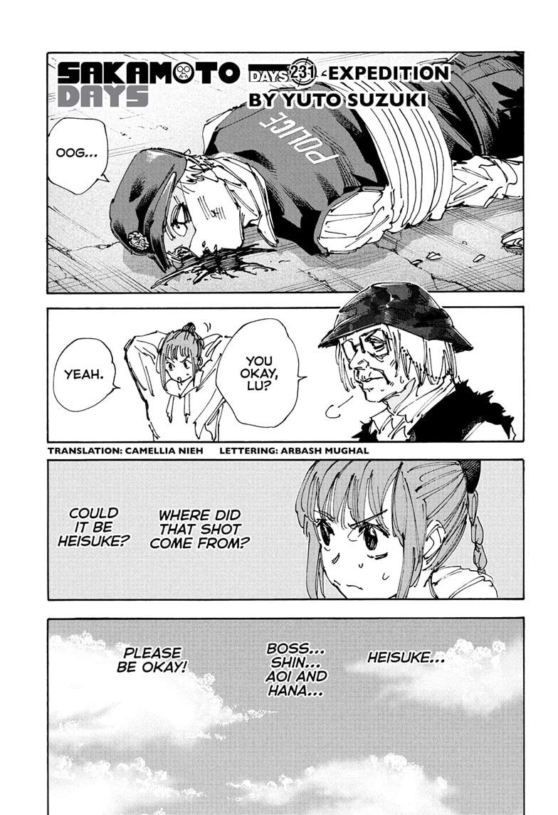 SAKAMOTO DAYS English Chap 231 - Next Chap 232