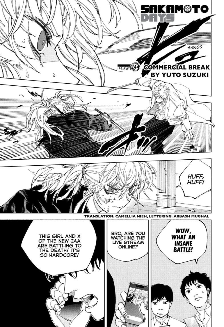SAKAMOTO DAYS English Chap 244 - Next Chap 245