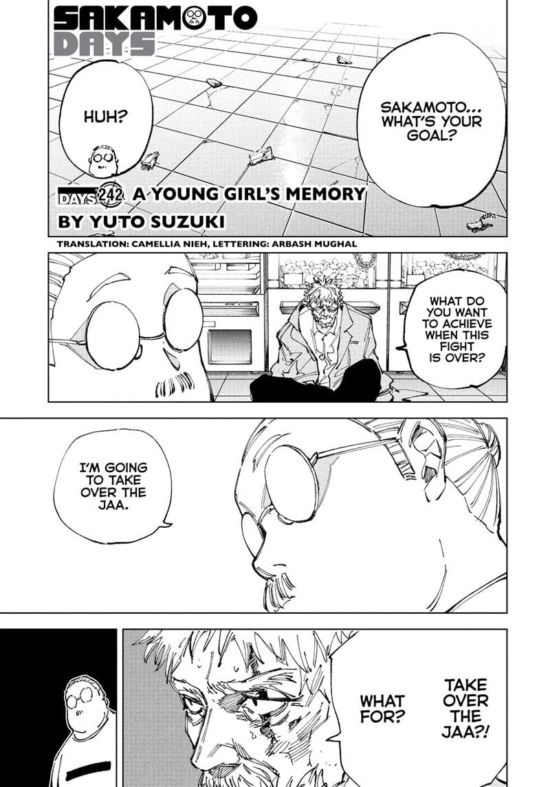 SAKAMOTO DAYS Chap 242 - Next Chap 243