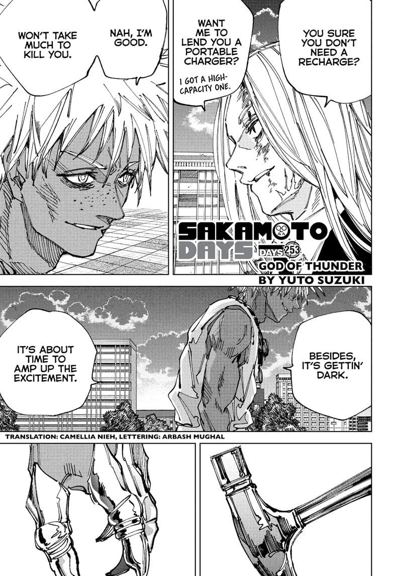 SAKAMOTO DAYS English Chap 253 - Next Chap 254