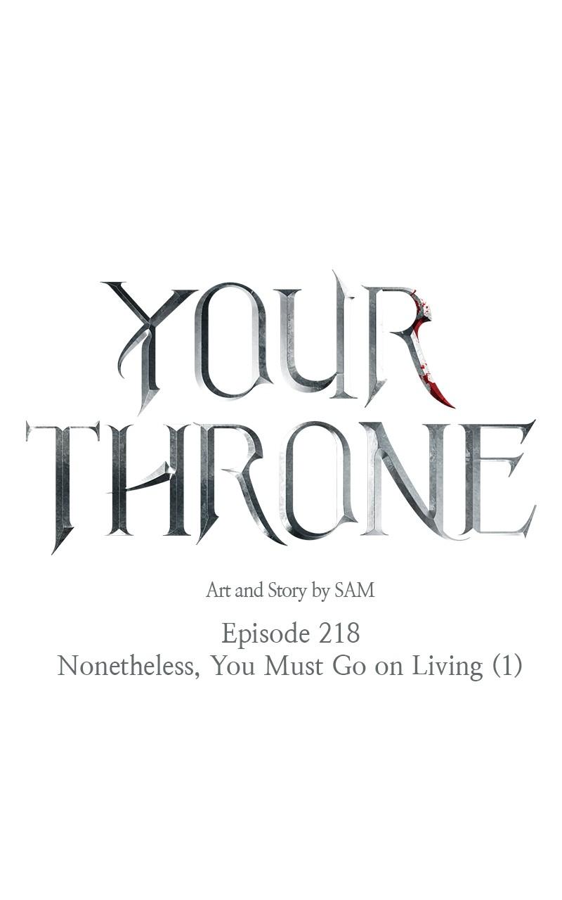 Your Throne Chap 218 - Next Chap 219