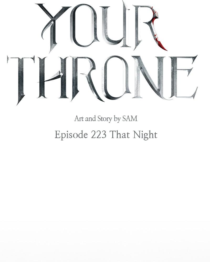 Your Throne Chap 223 - Next Chap 224