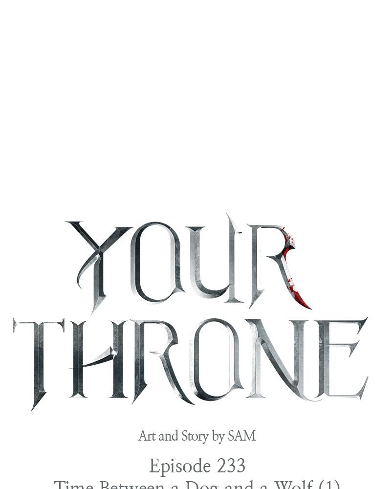 Your Throne Chap 233 - Next Chap 234