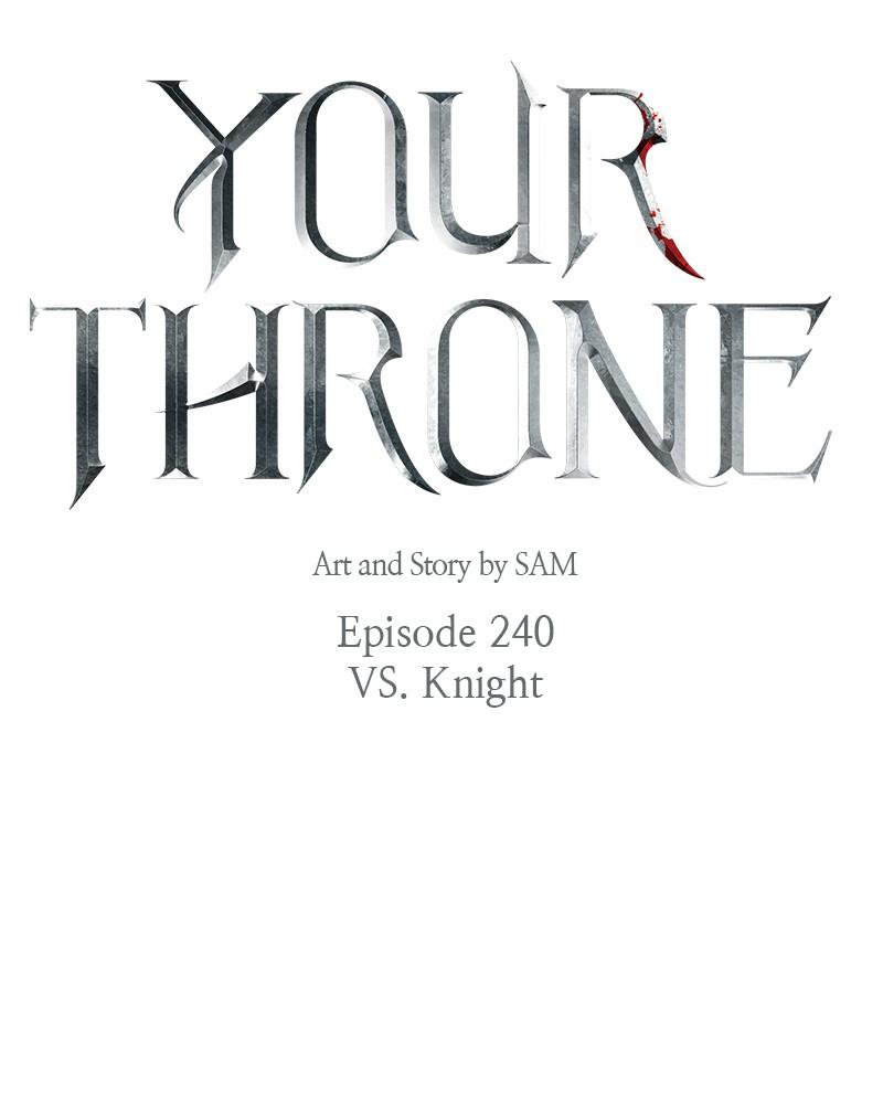 Your Throne Chap 240 - Next Chap 241