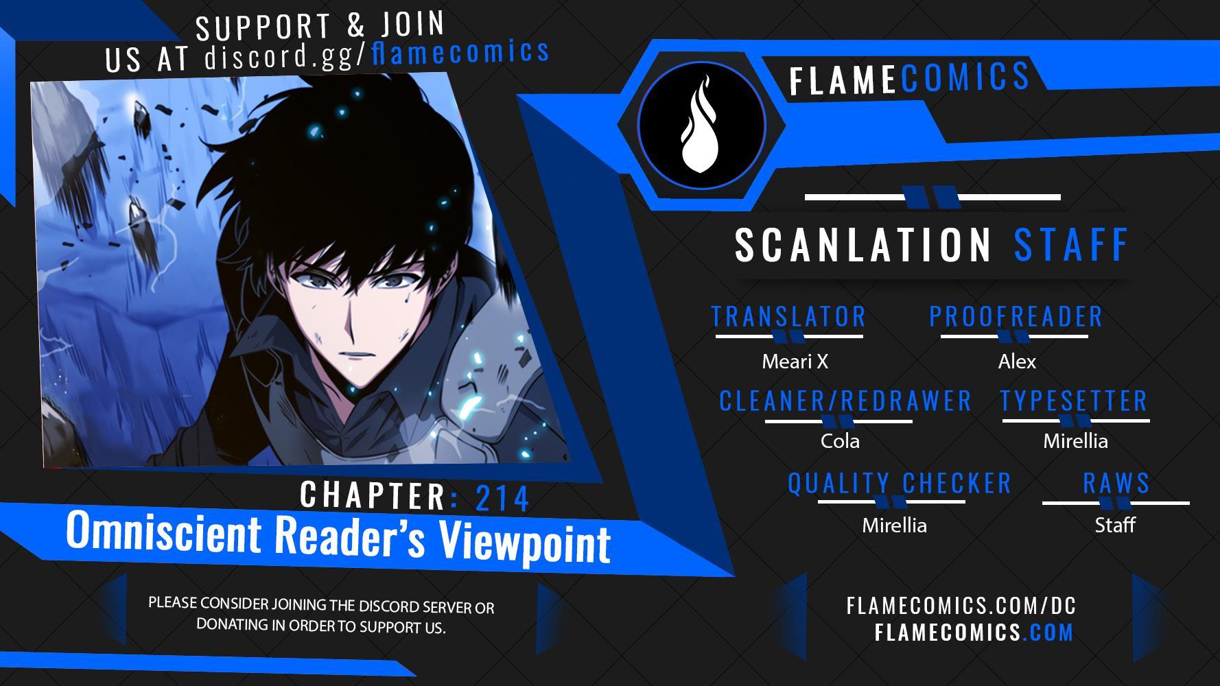 Omniscient Reader's Viewpoint Chap 214 - Next Chap 215