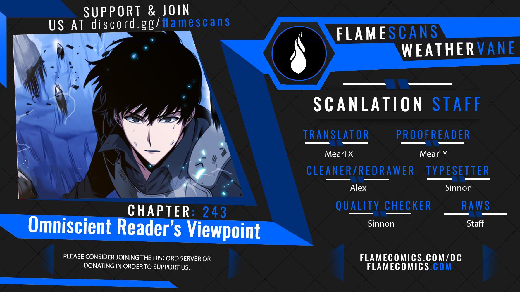 Omniscient Reader's Viewpoint Chap 243 - Next Chap 244